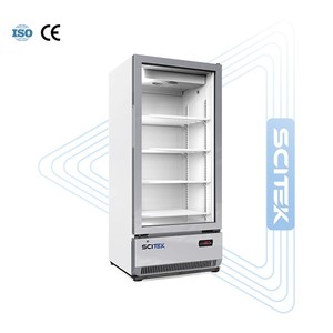 SCITEK -25 ° Congelador Vertical C de -10 a -25 Grados ° Sensor NTC, Termostato Electrónico, Enfriamiento por Aire Forzado, Puerta de Vidrio Templado de Doble Capa - Product Image 5