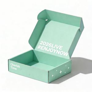 Customized Logo Professional Series Clothing Corrugated <b>Box</b> with Matt Lamination Custom Color Rectangle Paper Gift <b>Box</b> - Product Image 6