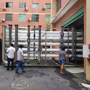 Demineralized पानी नरमी और फीका बनाना उपचार प्राप्त करने के लिए औद्योगिक रिवर्स ऑस्मोसिस सिस्टम के साथ संयंत्र नरम पानी - Product Image 6