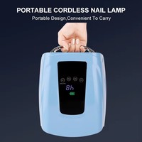 Batterie sans fil 86W rechargeable 36pcs Taiwan Taiwanais lumière LED Gel vernis à ongles sèche-linge séchage rapide sans fil UV Led lampe à ongles