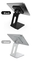 Support de tablette POS en aluminium de qualité supérieure, rotatif, réglable, à fixation murale pour restaurants et commerces de détail