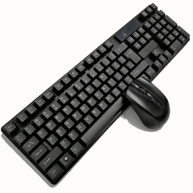 Factory OEM 2.4G Wireless Keyboard and Mouse Kit Russian French Arabic Italian Spanish Brazil Wireless Keyboard and Keyboard Kit