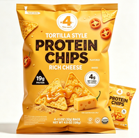 Pochette personnalisée imprimée avec fermeture arrière pour l'emballage de chips, de croustilles et de snacks, haute barrière ou de qualité alimentaire pour chips de pommes de terre