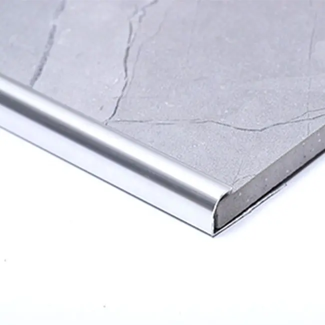 Verschillende Vorm Keramische Spiegel Afwerking Tegel Trim Aluminium Rand Strip Hoes Verkopen