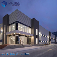 Edificio de Estructura de Acero para Almacén de Metal Personalizado con Superficie Galvanizada en Caliente y Puertas de PVC/Aleación de Aluminio para Uso en Talleres