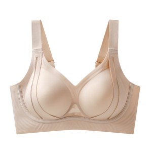 Direkt vom Hersteller: Übergröße BH mit Verstellbaren Trägern, Nahtlos, Atmungsaktiv, Komfortabel, Push-Up, Anti-Durchhängen, Gestrickt, für den Alltag, Damen - Product Image 6