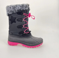 Bottes de neige imperméables YL7193 pour femmes, chaudes et tendance, mi-mollet, pour l'extérieur, vente en gros