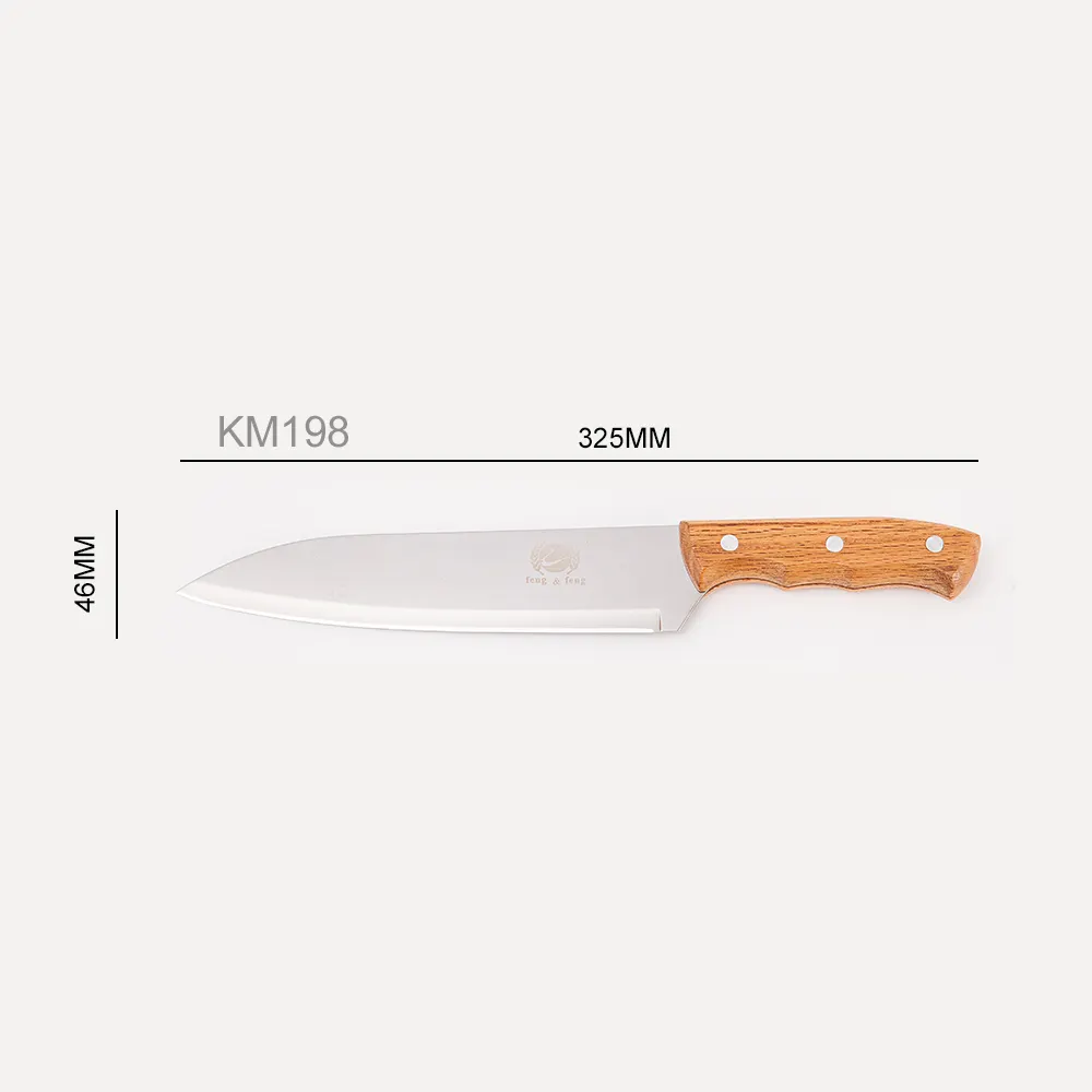 Wood Handle Stainless Steel Kitchen Knife Factory Price Kitchen Knife High Quality Chef Kitchen Knife