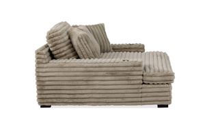 Sofá Cama Individual <span class=keywords><strong>de</strong></span> Pana Suave y Acogedor Estilo Japonés, Chaise Longue, Sillón Tipo Nube para Dormitorio - Product Image 5