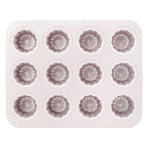 Stampo per Canele CHEFMADE, <span class=keywords><strong>Teglia</strong></span> <span class=keywords><strong>Antiaderente</strong></span> a 12 Cavità per Canele, Muffin e Cupcake, per Cottura al <span class=keywords><strong>Forno</strong></span> - Product Image 3