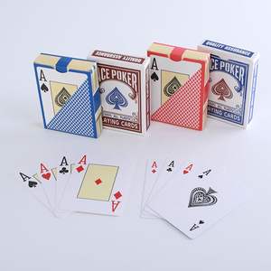 ไพ่มาตรฐานเยอรมันสีดำคอร์กระดาษคลับไพ่โป๊กเกอร์เคลือบพลาสติกชนิดพิเศษ - Product Image 4