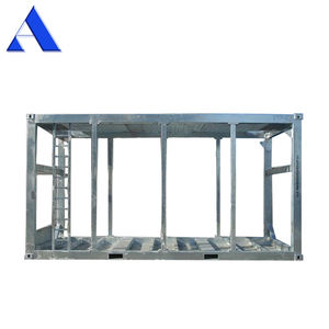 Dérapage de cadre de levage de conteneur offshore standard de 20 pieds DNV 2.7 galvanisé à chaud - Product Image 4