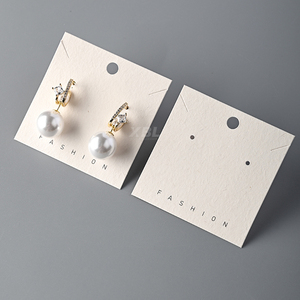 Cartoncini Personalizzati Stampati per Gioielli, Etichette <span class=keywords><strong>Porta</strong></span> Gioielli, Espositori in Cartone con Logo del Marchio, Cartoncini Stampati per Esporre <span class=keywords><strong>Orecchini</strong></span> e Gioielli - Product Image 3