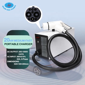 RHT vehículo eléctrico 20kw DC portátil Ev cargador Chademo GBT CCS2 EV estación de carga para Byd/hangca/HELI - Product Image 3
