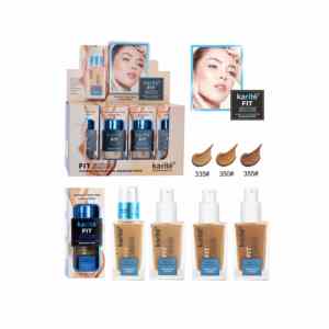 Acceptation OEM/ODM – <span class=keywords><strong>Fond</strong></span> <span class=keywords><strong>de</strong></span> <span class=keywords><strong>Teint</strong></span> Karité Couvrance Totale, Contrôle du Sébum, Fini Mat, pour Peaux Noires – Vente en Gros Usine - Product Image 1