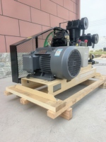 Compresseur d'air à piston haute pression YiBang 15 kW 20 CV 1200 L/min 30 bars 380 V 50 Hz 3 phases IP54 pour soufflage de bouteilles PET, nouveau, entraînement par courroie