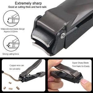 Catcher profesyonel ayak tırnak makası seti ile yüksek kalite paslanmaz çelik tırnak makası - Product Image 2