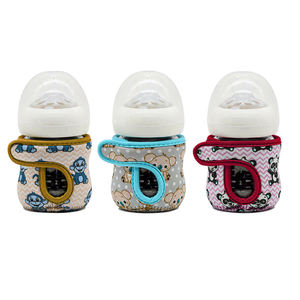 Fundas de biberón de neopreno con estampado bonito de dibujos animados aislados de 4oz/120ml al por mayor para biberón de cristal Philips <span class=keywords><strong>Avent</strong></span> - Product Image 5