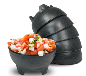 Cuenco pequeño sin BPA <span class=keywords><strong>de</strong></span> 13oz, Chips <span class=keywords><strong>de</strong></span> <span class=keywords><strong>Molcajete</strong></span> mexicanos irrompibles, plato para servir Guacamole, taza para salsa, plato para servir mexicano - Product Image 1
