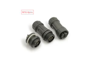 Connettori Modulari PELICAN M12/M16/M20 a <span class=keywords><strong>2</strong></span>, 3, 4 Pin Maschio e Femmina + Tipo Montaggio Frontale per Robot Intelligenti - Product Image 2