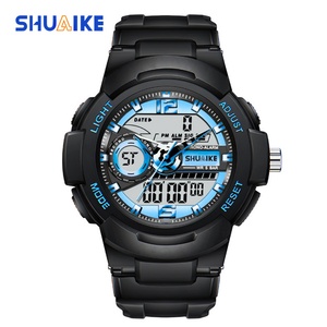 Reloj Deportivo SHUAIKE Nuevo para Hombre, Resistente al Agua 50m, Pantalla Digital Luminosa, Esfera de 45mm, Resistente a Impactos, Modelo 1092 - Product Image 3