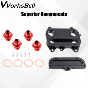 Adaptateur de refroidisseur d'huile FMOC2 en alliage d'aluminium pour Audi Volkswagen 1.6L 2.0L TDI, kit de mise à niveau du moteur diesel - Product Image 2