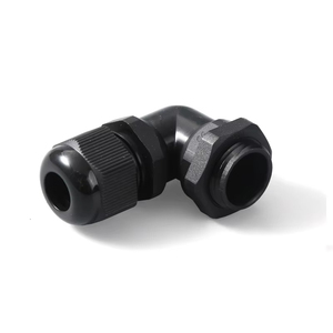 Prensaestopas de nailon impermeable de 90 grados M12/M16/M20/M25 para entrada de cable de plástico - Product Image 6