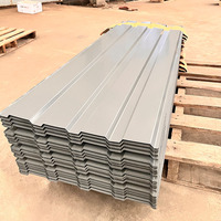 Fourniture de tôles d'acier ondulées revêtues de couleur DX51D+Z Tôles ondulées galvanisées Tôles de toiture pour bâtiments Gamme complète de couleurs