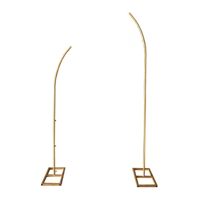 1,9*2,4M Outdoor-Party Blumen- und Ballonständer Goldener Metallbogen Hintergrund für Hochzeiten Stilvolle Werbeartikel für Partys - Product Image 3