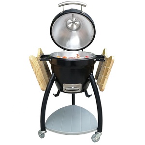 Barbecue <span class=keywords><strong>Kamado</strong></span> en acier inoxydable, nouveau design, <span class=keywords><strong>prix</strong></span> direct usine, très populaire en Allemagne, pour barbecue en extérieur - Product Image 2