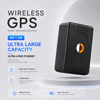 Traceur GPS sans fil 4G 2G GSM rechargeable pour véhicules et objets, étanche, autonomie 40-60 jours, compatible PC, application gratuite