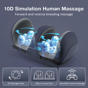 Masajeador Eléctrico de Pies y Pantorrillas Shiatsu con Calor, Compresión y Amasamiento, Económico y al por Mayor - Product Image 2