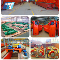 Grue de pont monopoutre électrique de haute qualité pour entrepôt, capacité de levage 10t-15t, idéale pour la production en atelier