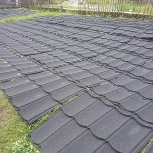 Building Roofing Materials New Zealand Technology Lightweight Insulated Colorful Stone Coated Metal Roof Tiles