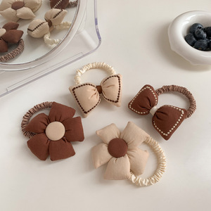 Coleteros para niñas pequeñas que no dañan el cabello en otoño e invierno, coletos de alta elasticidad, coletos trenzados para bebés - Product Image 1