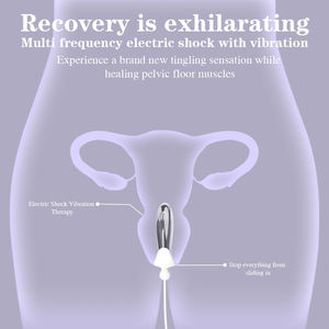 Pelatih Rehabilitasi Dasar Panggul Wanita Ramah Lingkungan Latihan Kegel Stimulasi Listrik Bola Vagina Pengencang Vagina - Product Image 4