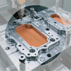 Plastic Injection Molding CNC Precision MachiningGi* for Mold/<strong>Parts</strong>/<strong>Components</strong> Enclosures*hu &amp;Standard Metal Crafts Alloys - Product Image 1