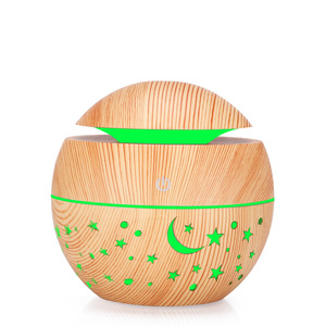 Difusor de Aroma Mini USB con Diseño de Cielo Estrellado, 130 ml, Humidificador con Acabado de Madera para Uso Doméstico - Product Image 4