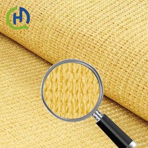 Voile d'ombrage rectangulaire jaune en HDPE tissé pour jardin extérieur, protection UV pour plantes, <span class=keywords><strong>balcon</strong></span> et toit, taux d'ombrage 30%-95% - Product Image 2