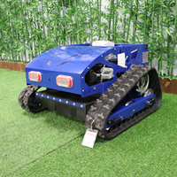 Tondeuse à gazon robotisée télécommandée, moteur à essence, multifonction, coupe de l'herbe, élimination des mauvaises herbes pour la maison, le jardin, la ferme