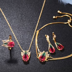 New Fashion Jewelry Sets for Women Set High Quality Gold - Product Image 4