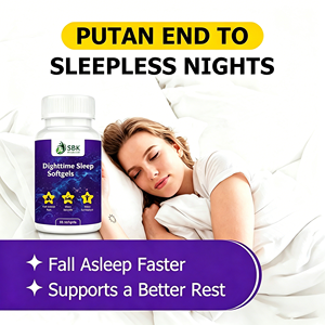 Cápsulas de Gel Suaves para Dormir por la Noche, Venta al por Mayor de Fábrica, Te Ayudan a Sentirte Revitalizado, Ideales para Viajar, Alivian la Ansiedad del Sueño, Suplemento - Product Image 2