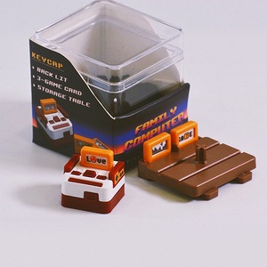 Hot bán Mac key cap FC đỏ trắng cá tính thiết kế cho <span class=keywords><strong>Macintosh</strong></span> Retro Bàn Phím Cơ khí nóng Sản phẩm bán chạy - Product Image 2