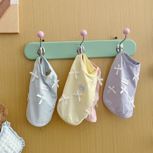 Ropa para perros estilo Instagram, chaleco fino y fresco de verano, ropa sencilla de color liso para gatos, Bichones y perros Teddy. - Product Image 2