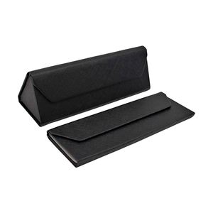Custom Logo Triangle Magnetic Folding <b>Glasses</b> <b>Case</b> Eyeglasses <b>Cases</b> Sunglasses Organizer - Product Image 3