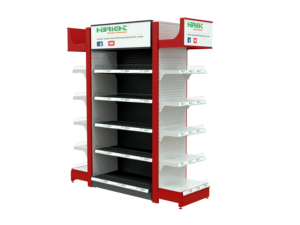 Meilleures ventes : Étagères de supermarché mobiles pliables avec roues, présentoir métallique portable pour événements commerciaux éphémères - Product Image 6