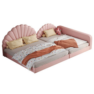 Ensemble de <span class=keywords><strong>lit</strong></span> modulaire 2 en 1 pour <span class=keywords><strong>parents</strong></span> et enfants pour dormir côte à côte Profil moderne <span class=keywords><strong>Lit</strong></span> combiné pour enfants et adultes - Product Image 5