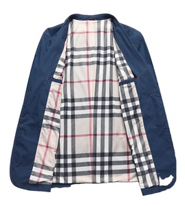 Automne et hiver <span class=keywords><strong>velours</strong></span> pied de poule Nylon élastique épaissi hommes <span class=keywords><strong>costume</strong></span> décontracté jeunesse coupe ajustée sans fer hommes <span class=keywords><strong>costume</strong></span> <span class=keywords><strong>veste</strong></span> - Product Image 1
