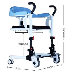 Elderly Medical Supplies Manual Transfer Machine Lifting <b>Chair</b> Patient Wheelchair Commode <b>Chair</b> - Product Image 3