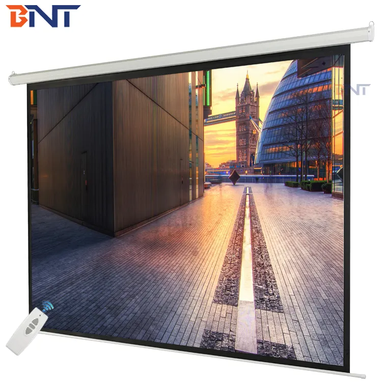 250 inch electric projector screen for the home theatre motorized projector screen